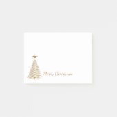 Urlaubsbaum Postnotizen Post-it Klebezettel (Vorderseite)