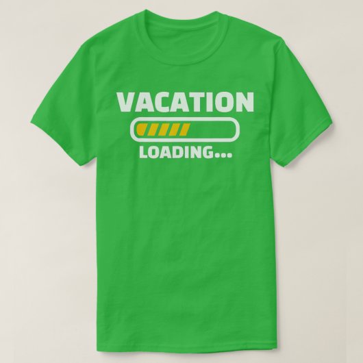 Urlaubsbelastung T-Shirt (Design vorne)