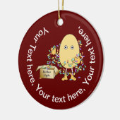 Urlaubsbeleuchtung Keramik Ornament (Links)