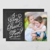 Urlaubsbriefe Fotokarte Feiertagskarte (Vorne/Hinten)