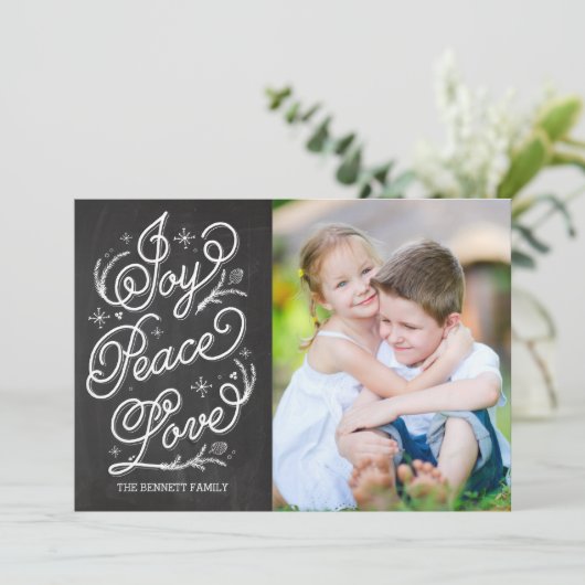 Urlaubsbriefe Fotokarte Feiertagskarte (Stehend Vorderseite)