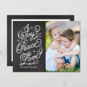 Urlaubsbriefe Fotokarte Postkarte (Vorne/Hinten)