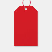 Urlaubscamper, Personalisierte Weihnachten Geschenkanhänger (Rückseite)