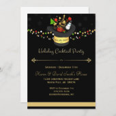 Urlaubscocktail-Party Einladung (Vorne/Hinten)