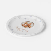 Urlaubscookies Geburtstags nach Maß Pappteller (Schrägansicht)