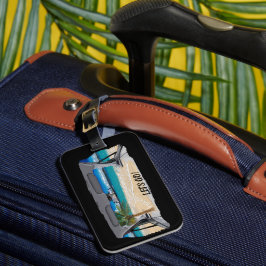Urlaubsdesign gepäckanhänger