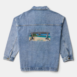 Urlaubsdesign jeansjacke