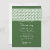 Urlaubserlebnis Party Einladung, grün Einladung (Vorderseite)