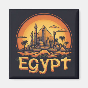 Urlaubsflucht nach Ägypten Magnet