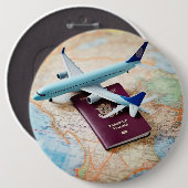Urlaubsflug button (Vorne & Hinten)
