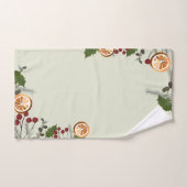 Urlaubsfolien Getrocknete Mandarinen-Orangen Kiefe Badhandtuch Set (Handtuch)