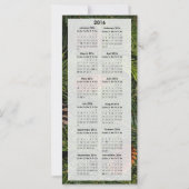 Urlaubsförderung 2016 Kalenderkarte (Rückseite)