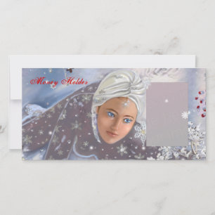 Urlaubsgeldinhaber Feiertagskarte