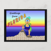 Urlaubsgladys Postkarte (Vorderseite)