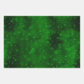 Urlaubsgrün - Imitate Fossil 3 Packung Geschenkpapier Set (Vorderseite 2)