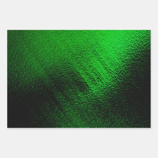 Urlaubsgrün - Imitate Fossil 3 Packung Geschenkpapier Set (Vorderseite 3)