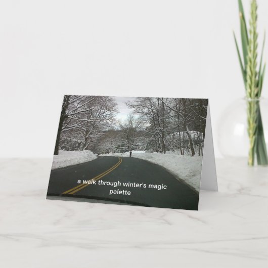 Urlaubsgrüße Feiertagskarte (Vorderseite)