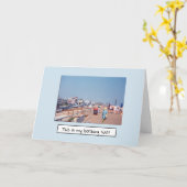 Urlaubsgrüßkarte Karte (Gelbe Blume)