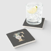 Urlaubsinitiative F Steinuntersetzer (Seitenansicht)