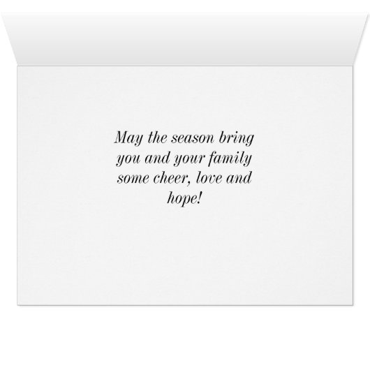 Urlaubskarte (Innenansicht Horizontal (Unten))