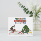 Urlaubskarte 2023 postkarte (Stehend Vorderseite)