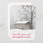 Urlaubskarte Feiertagskarte (Vorne/Hinten)