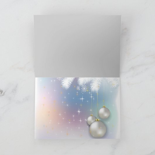 Urlaubskarte Feiertagskarte (Innenseite)