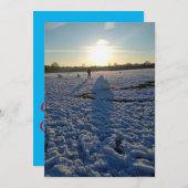 Urlaubskarte Feiertagskarte (Vorne/Hinten)