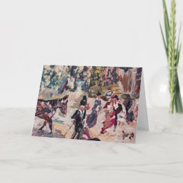 Urlaubskarte Feiertagskarte