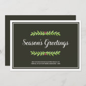 Urlaubskarte Feiertagskarte (Vorne/Hinten)