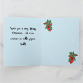 Urlaubskarte G : Weihnachten Karte (Innenseite)