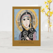 Urlaubskarte Karte (Gelbe Blume)