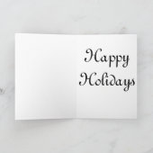 Urlaubskarte mit Bambus Feiertagskarte (Innenseite)