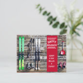 Urlaubskarte - Weihnachtskarte - Postkarte (Stehend Vorderseite)