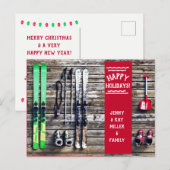 Urlaubskarte - Weihnachtskarte - Postkarte (Vorne/Hinten)