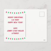 Urlaubskarte - Weihnachtskarte - Postkarte (Rückseite)