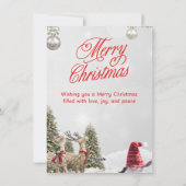 Urlaubskarten Feiertagskarte (Rückseite)