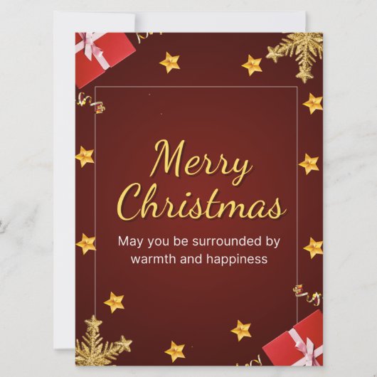 Urlaubskarten Feiertagskarte (Vorderseite)