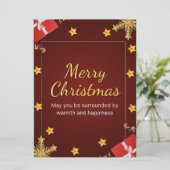 Urlaubskarten Feiertagskarte (Stehend Vorderseite)