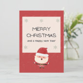 Urlaubskarten Feiertagskarte (Stehend Vorderseite)