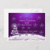 Urlaubskarten Feiertagspostkarte (Vorne/Hinten)