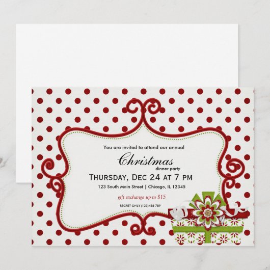 Urlaubskasse Einladung (Vorne/Hinten)