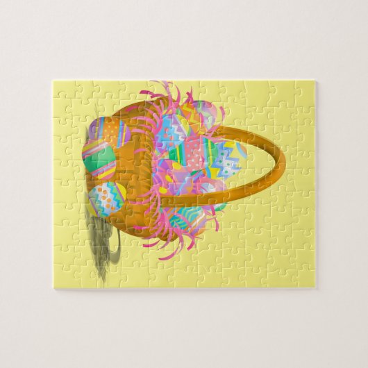 Urlaubskorb Ostern Tradition Puzzle (Horizontal)