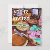 Urlaubsküche Einladung (Vorderseite)