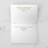 Urlaubskunst: jede Jahreszeit erleben: Waldensee Feiertagskarte (Innenseite)