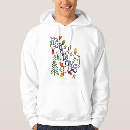 Urlaubslicht Hoodie (Vorderseite)