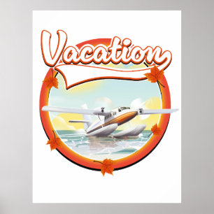 Urlaubslogo Poster