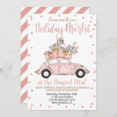 Urlaubsmarkt Einladung (Vorne/Hinten)