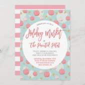 Urlaubsmarkt Einladung (Vorne/Hinten)