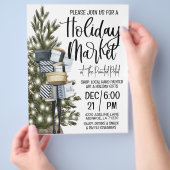 Urlaubsmarkt Flyer (Hand)